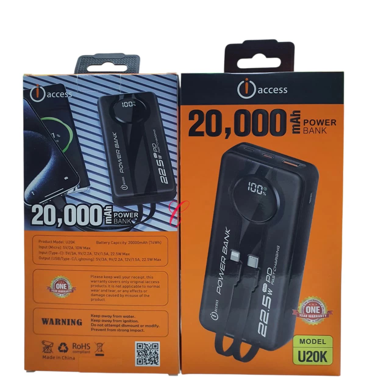 iAccess Powerbank 20000mAh