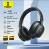 Baseus EH10 NC ANC Wireless Headphones 45dB Adaptive Hybrid Noise Cancelling Headsets Hi-Res LDAC Headphone Bluetooth 6.0 80Hrs