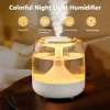 650 ml USB Aromatherapy Humidifier with Colorful Night Light