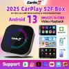 128G CarlinKit Wireless CarPlay Wired to Wireless CarPlay Adapter Auto Connect QCM6225Car AI BOX Plug&Play For Youtube Netflix